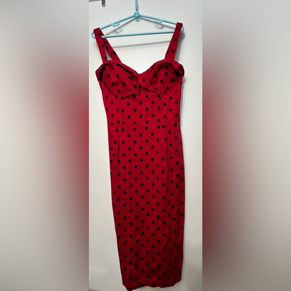 Gorgeous stunning 60’s pinup style dress, worn only a couple of times - Picture 1 of 11